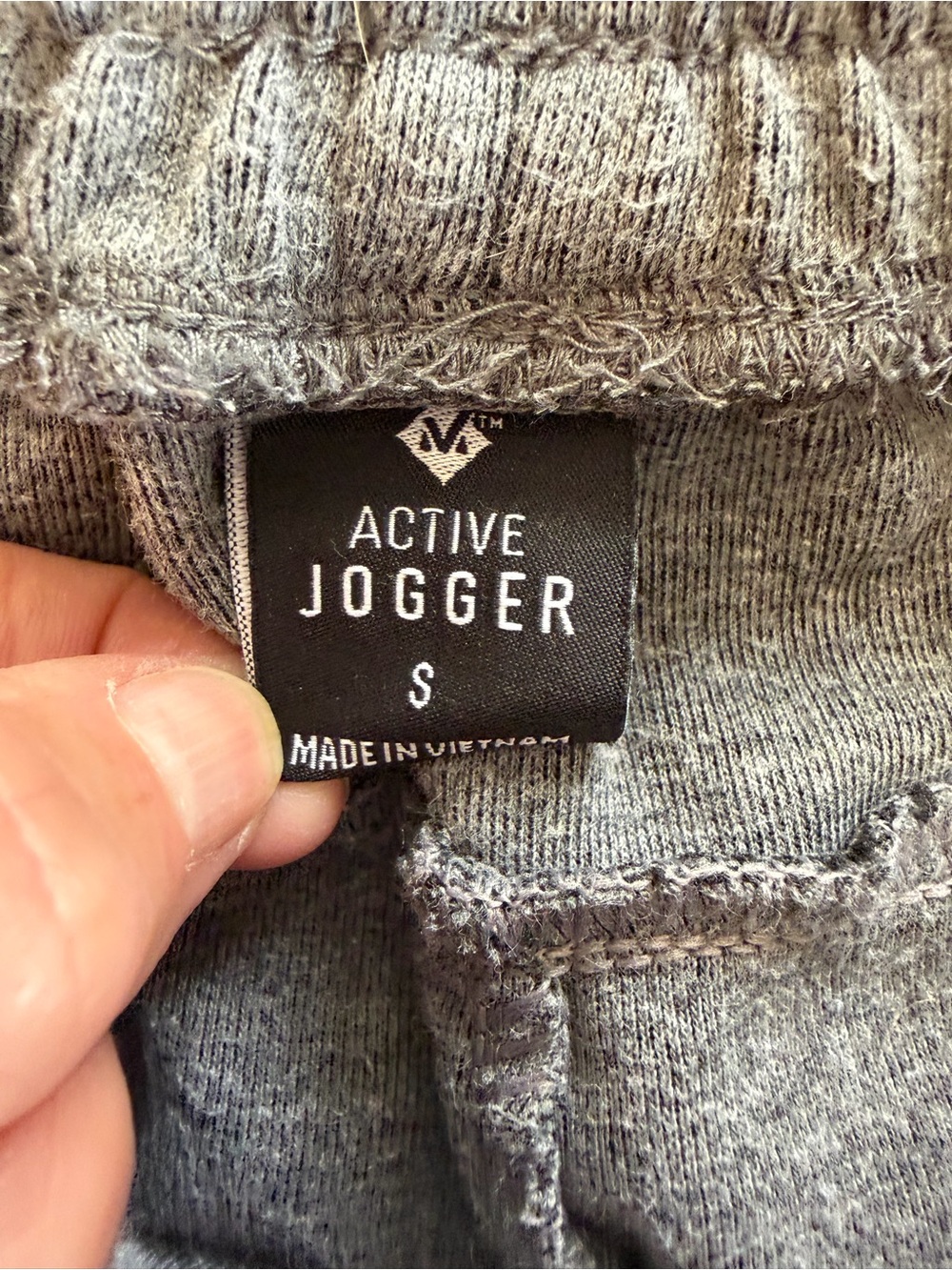 Members Mark Joggers gray size S every day active - Picture 2 of 8